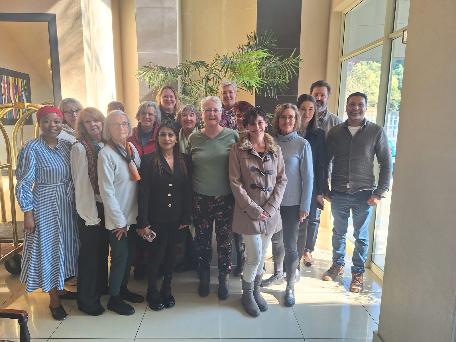 The HMSS team of minute-takers together